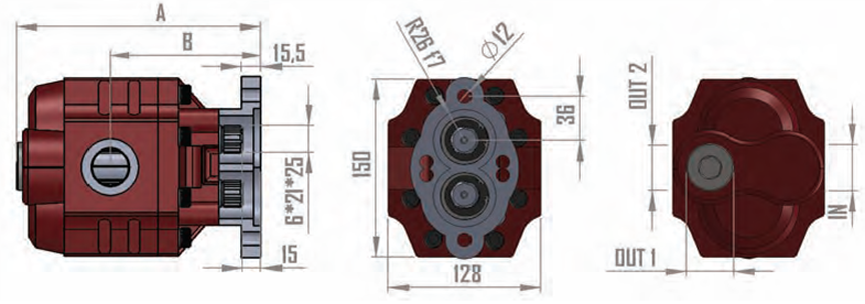 hydraulic gear pumps